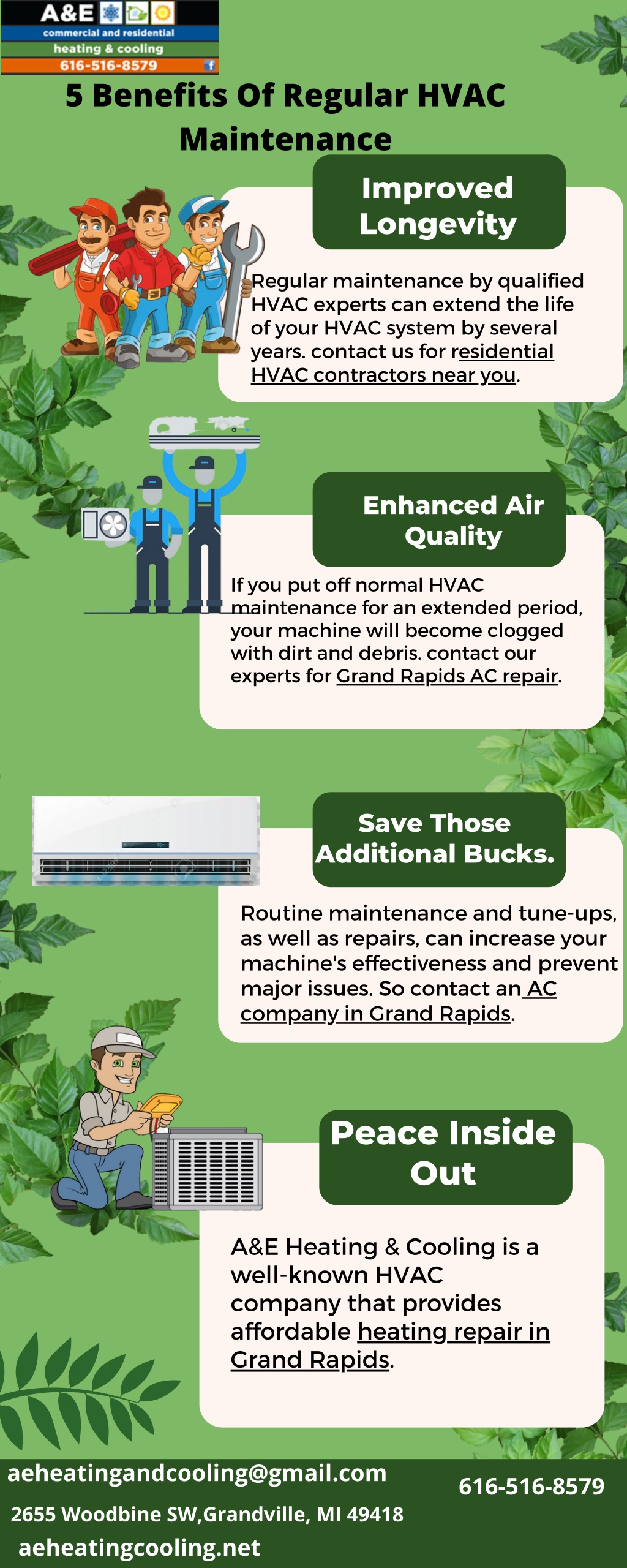 PPT 5 Benefits Of Regular HVAC Maintenance PowerPoint Presentation