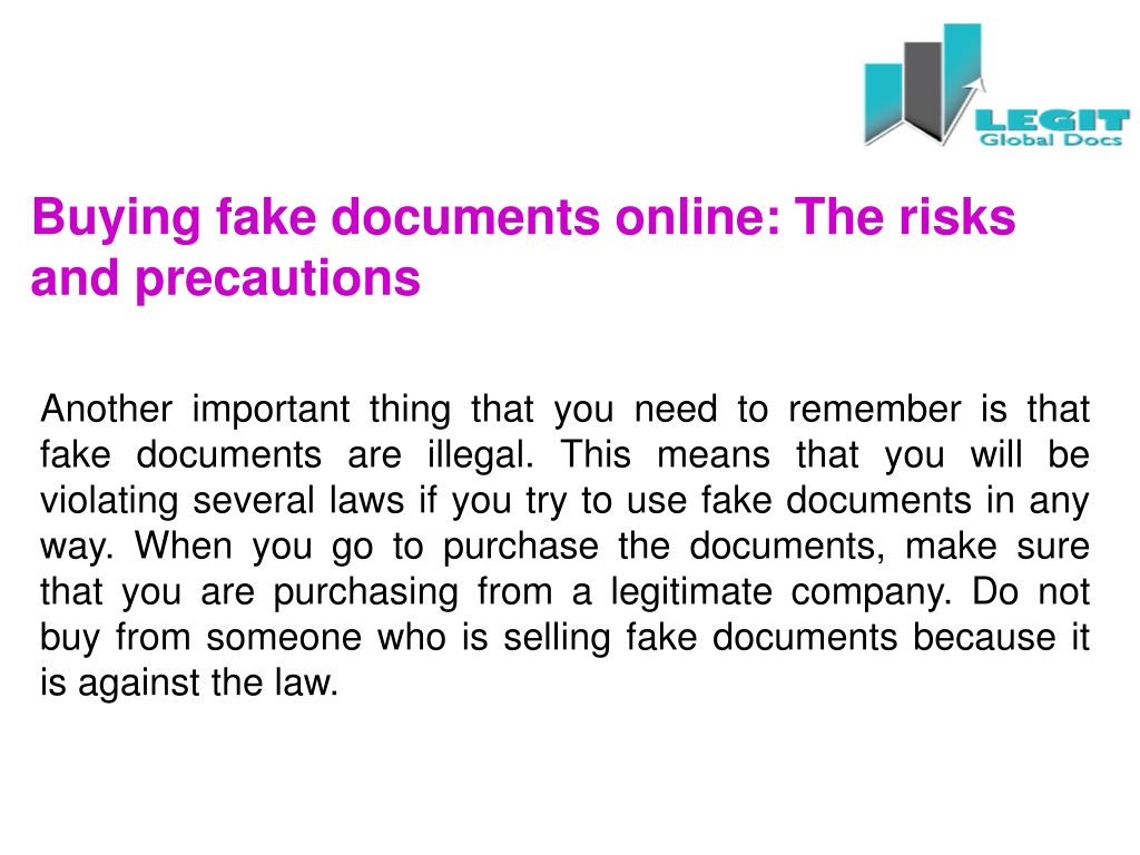 Ppt How To Buy Real And Fake Documents Online The Ultimate Guide