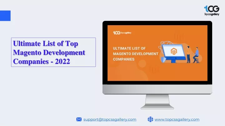 Ppt Ultimate List Of Top Magento Development Companies Powerpoint