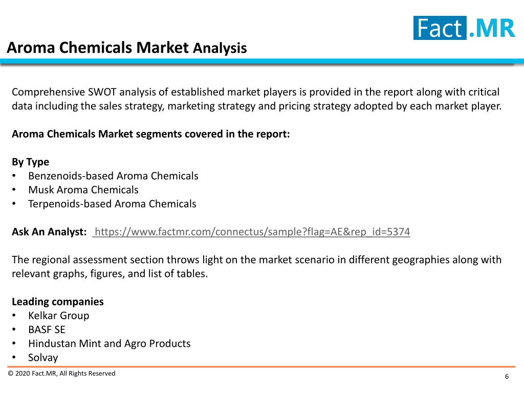 PPT Aroma Chemicals Market Fact MR PowerPoint Presentation Free