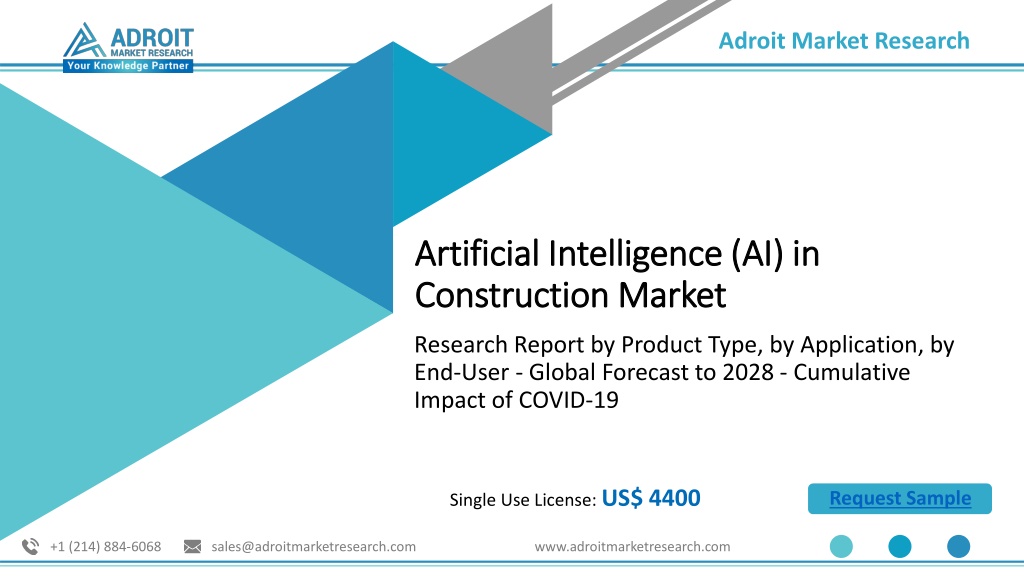 Ppt Artificial Intelligence Ai In Construction Market Share Trends