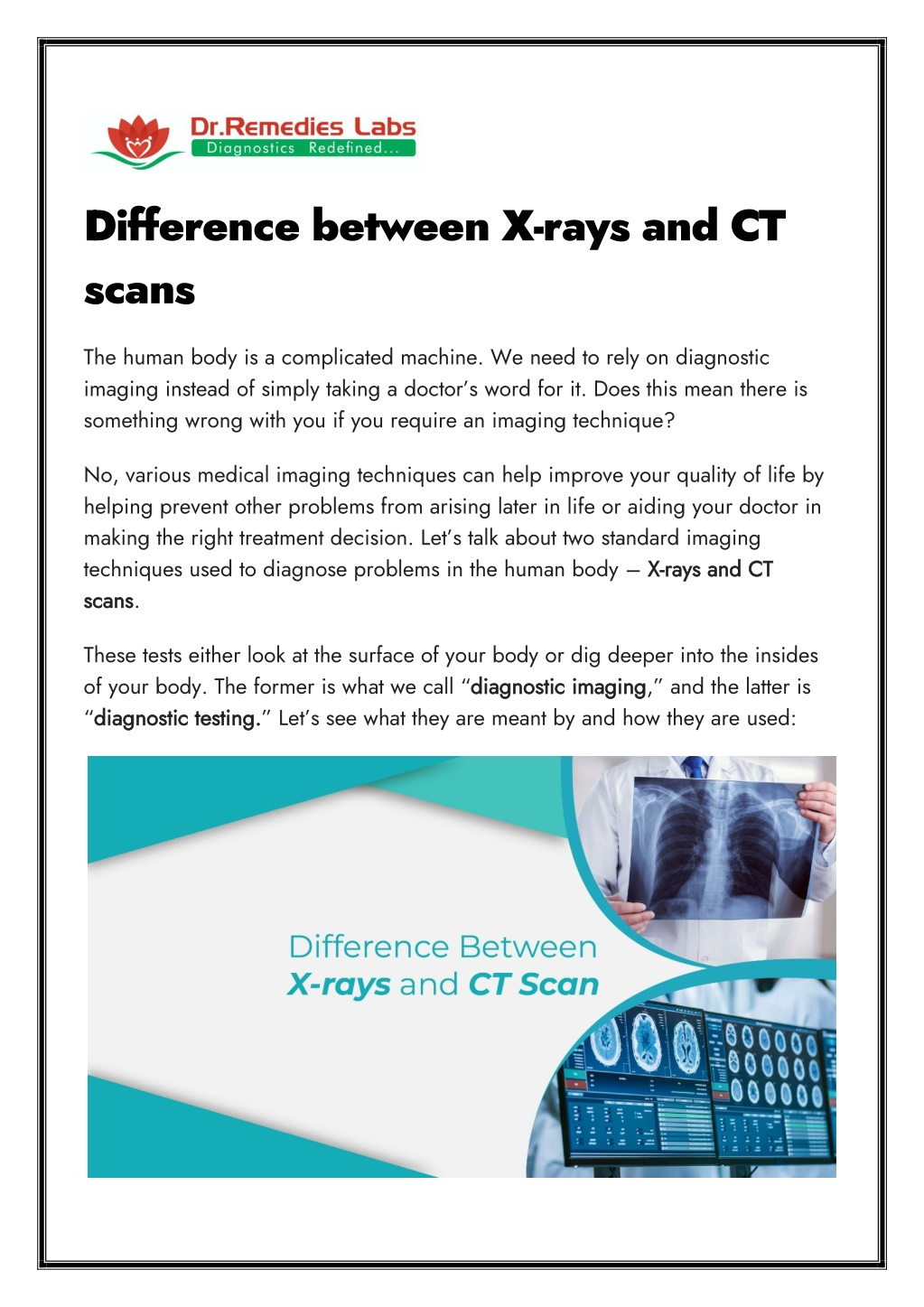 PPT Difference Between X Rays And CT Scans PowerPoint Presentation