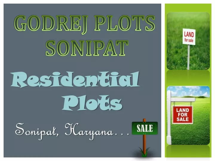 PPT Godrej Plots Sonipat Offer The Best Residential Plots In