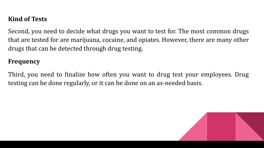 Ppt Expert Drug Testing What You Need To Know Powerpoint