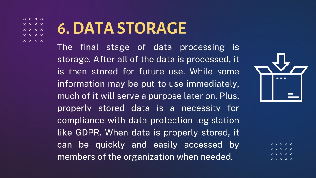 Ppt Stages Of Data Processing Powerpoint Presentation Free