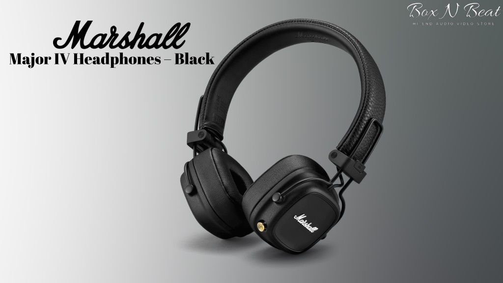 Ppt Marshall Bluetooth Headphones Major Iv Powerpoint Presentation