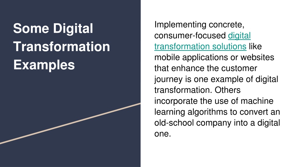 Ppt A Brief Guide For Digital Transformation Services Powerpoint