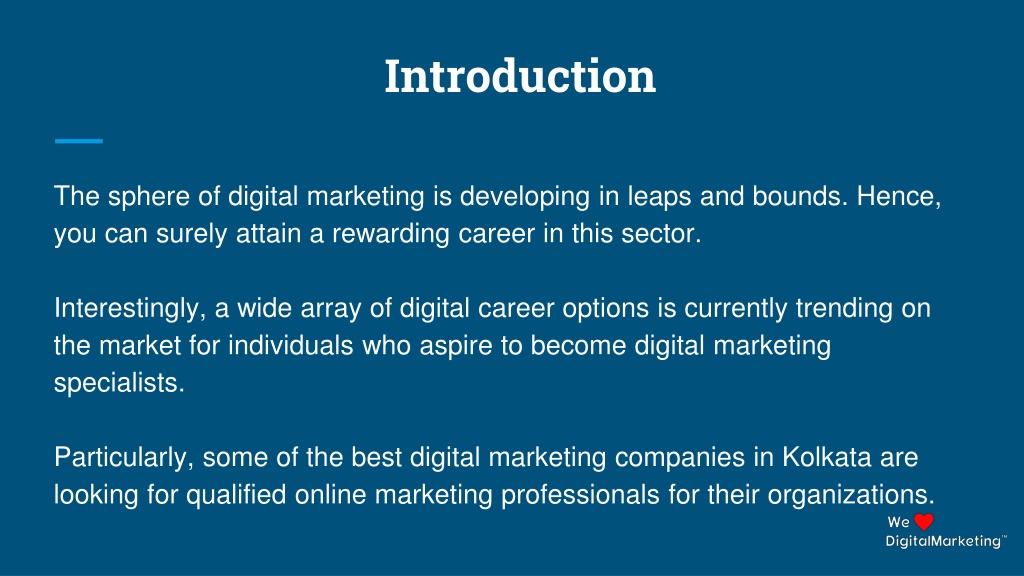 Ppt Trending Digital Marketing Job Roles Powerpoint Presentation