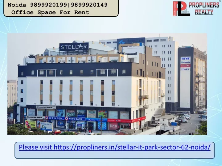 Ppt Stellar It Park Sector Noida Office Space For Rent