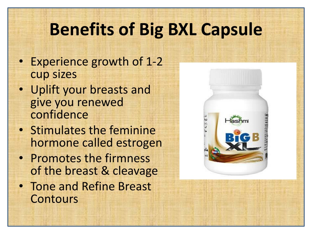 Ppt Enlarge And Improve Your Breasts With Big Bxl Capsules Powerpoint