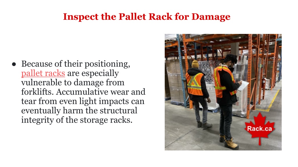 Ppt How To Inspect Used Pallet Racking Systems A Quick Guide