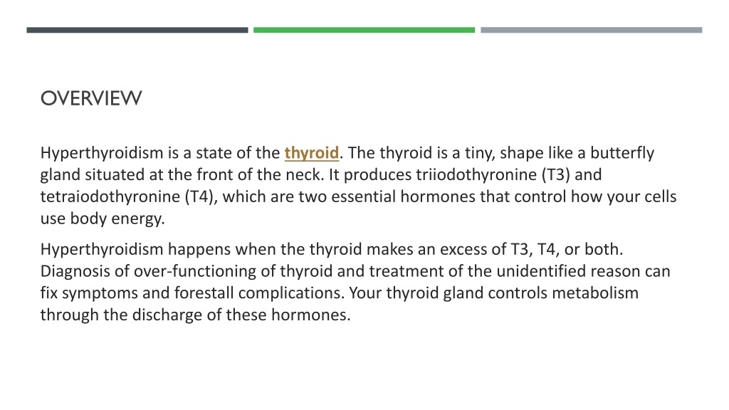 Ppt Hyperthyroidism Cause Symptoms And Treatment Powerpoint