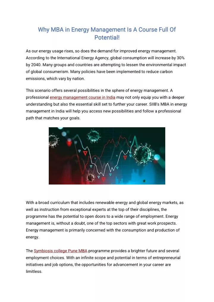 PPT Why MBA In Energy Management Is A Course Full Of Potential