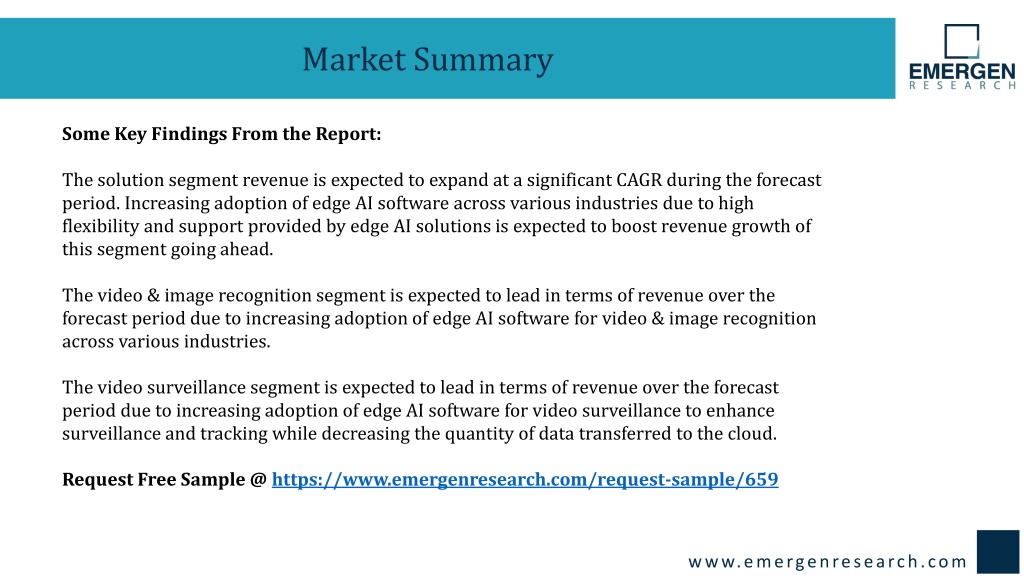 PPT Edge Artificial Intelligence AI Software Market Regional Share