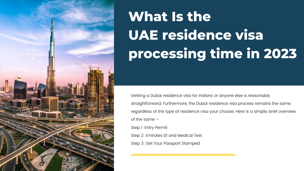 PPT How To Apply For Dubai Residence Visa From India PowerPoint