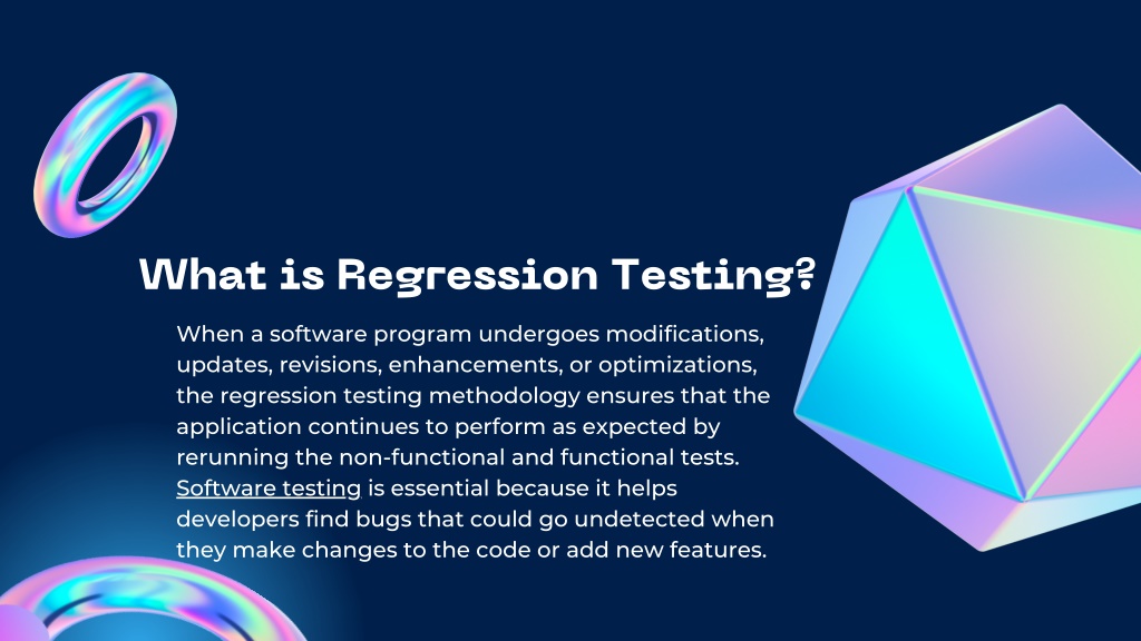 Ppt Regression Testing Example Types And Tools Powerpoint