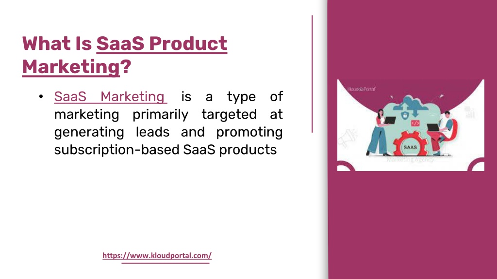 PPT How Does SaaS Marketing Help The Sales Team PowerPoint