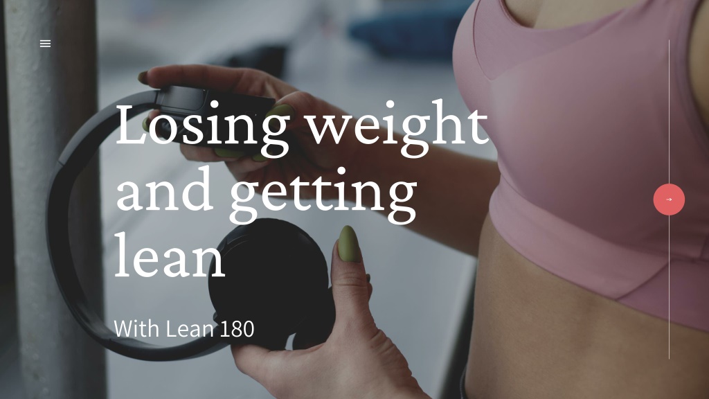 Ppt Losing Weight And Getting Lean Powerpoint Presentation Free