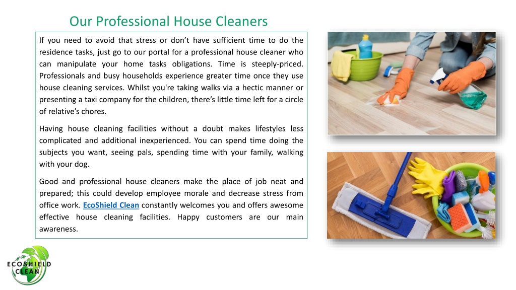 Ppt How You Can Easily Hire Certified Expert House Cleaners Fort