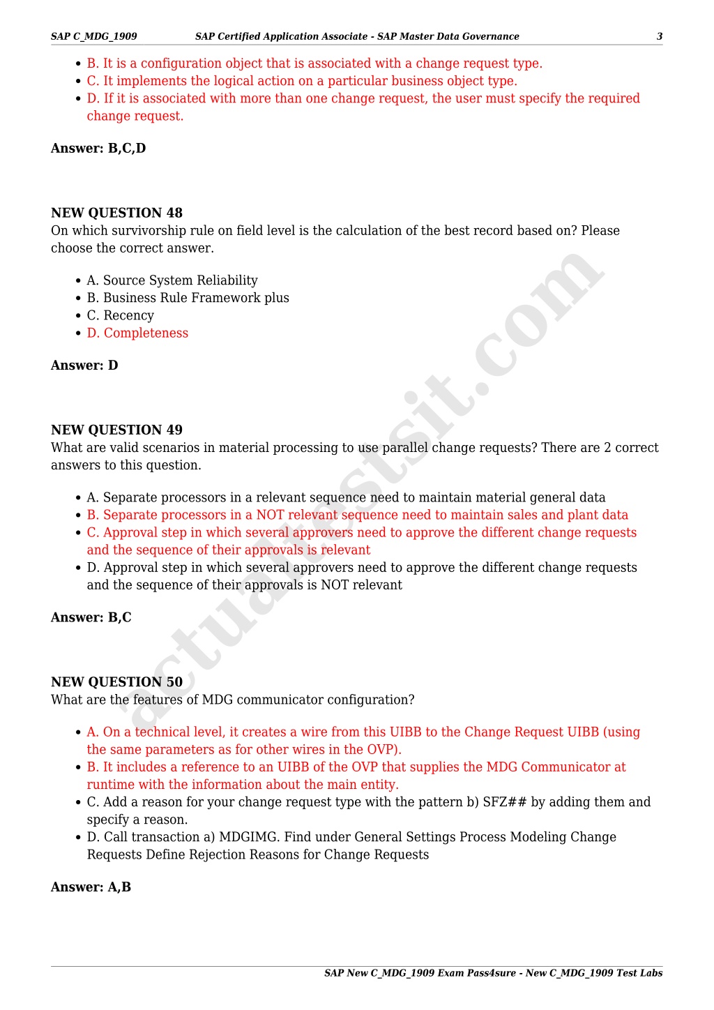 Ppt Sap New C Mdg Exam Pass Sure New C Mdg Test Labs