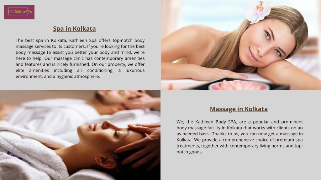 Ppt Body Massage Center In Kolkata Kathleen Spa Powerpoint