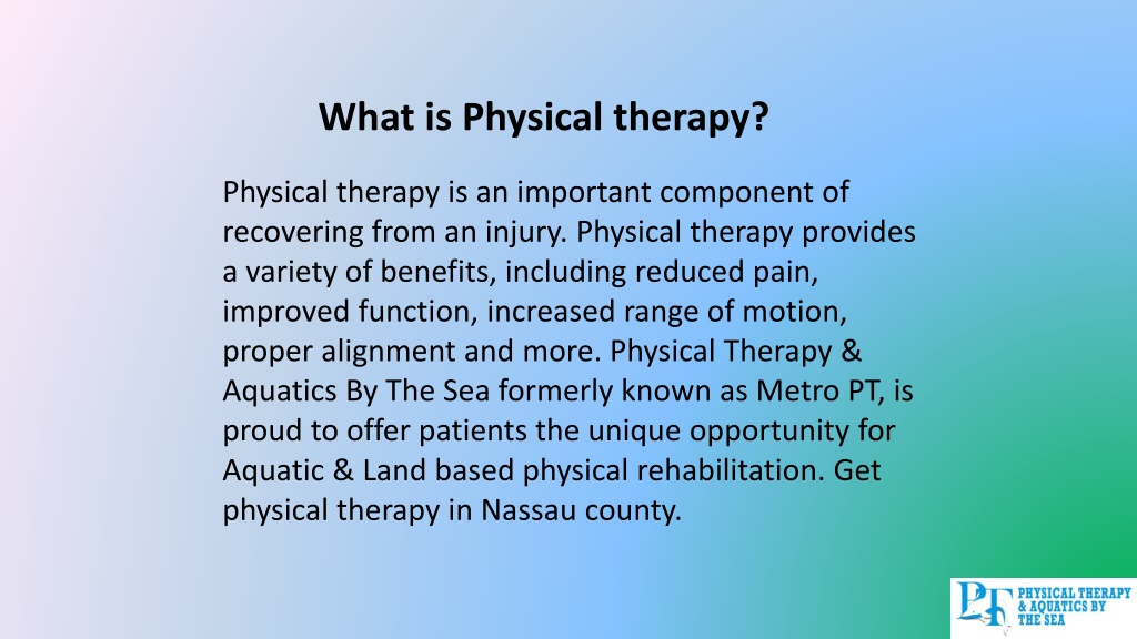 Ppt How Physical Therapy Is Important Powerpoint Presentation Free