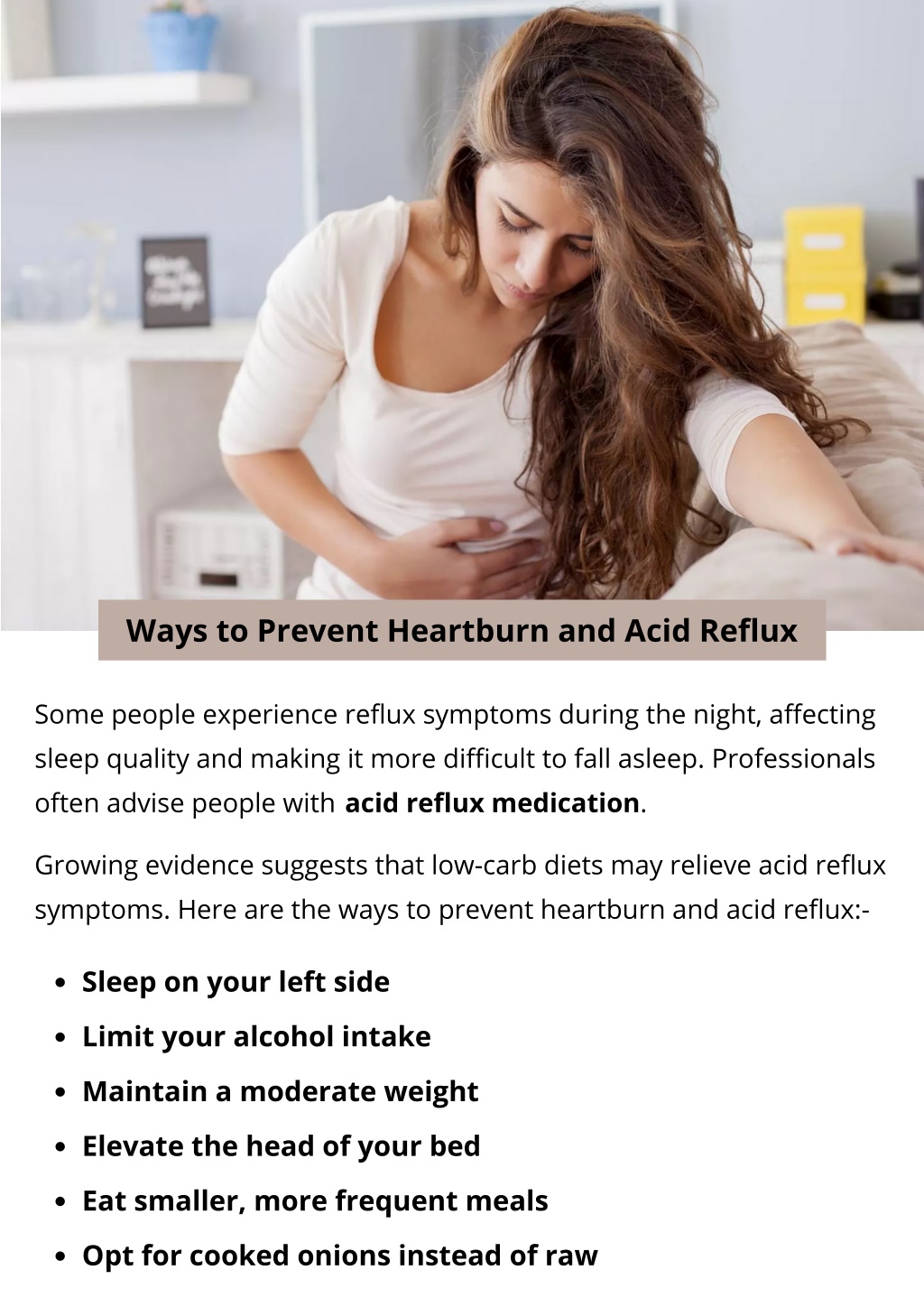 Ppt Ways To Prevent Heartburn And Acid Reflux Powerpoint Presentation