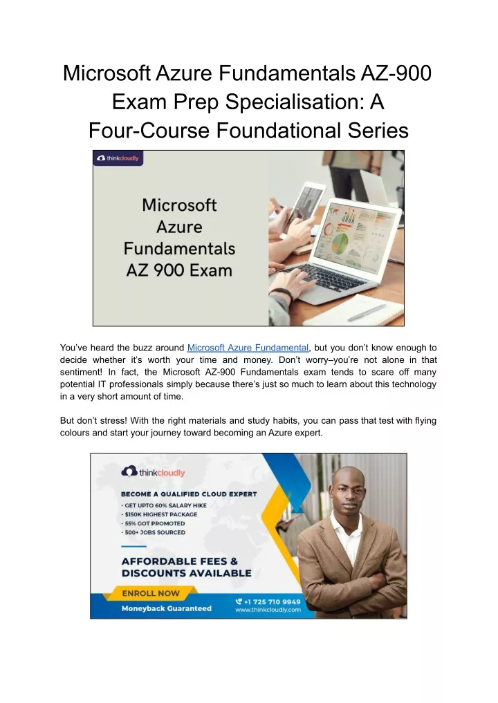 Ppt Microsoft Azure Fundamentals Az Exam Prep Specialisation A