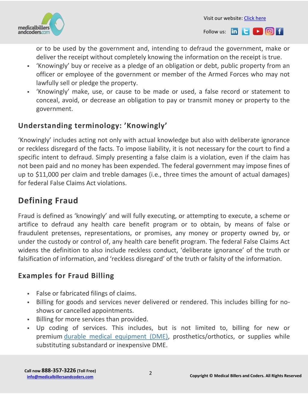 Ppt Understanding False Claims Act In Healthcare Powerpoint