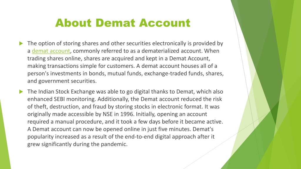 Ppt Demat Account Motilal Oswal Powerpoint Presentation Free