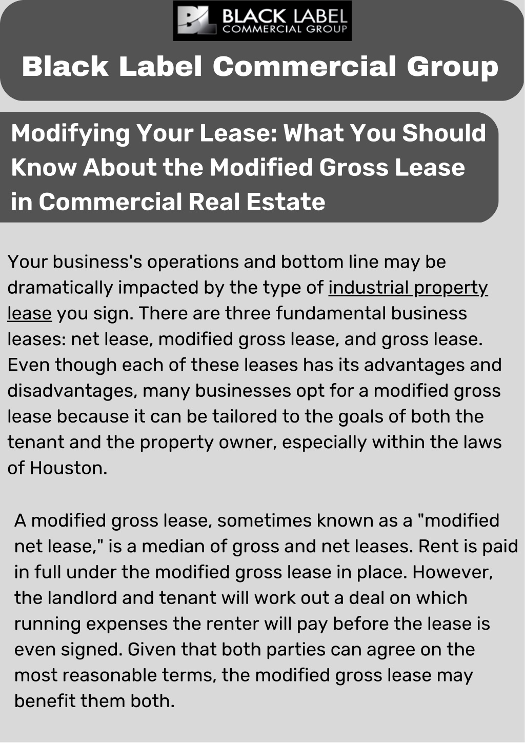 PPT Modifying Your Lease What You Should Know About The Modified