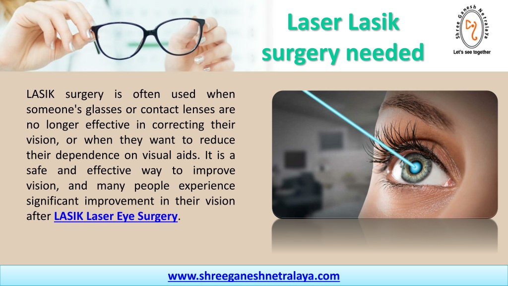 Ppt Lasik Laser Eye Surgery Hospital Shree Ganesh Netralaya