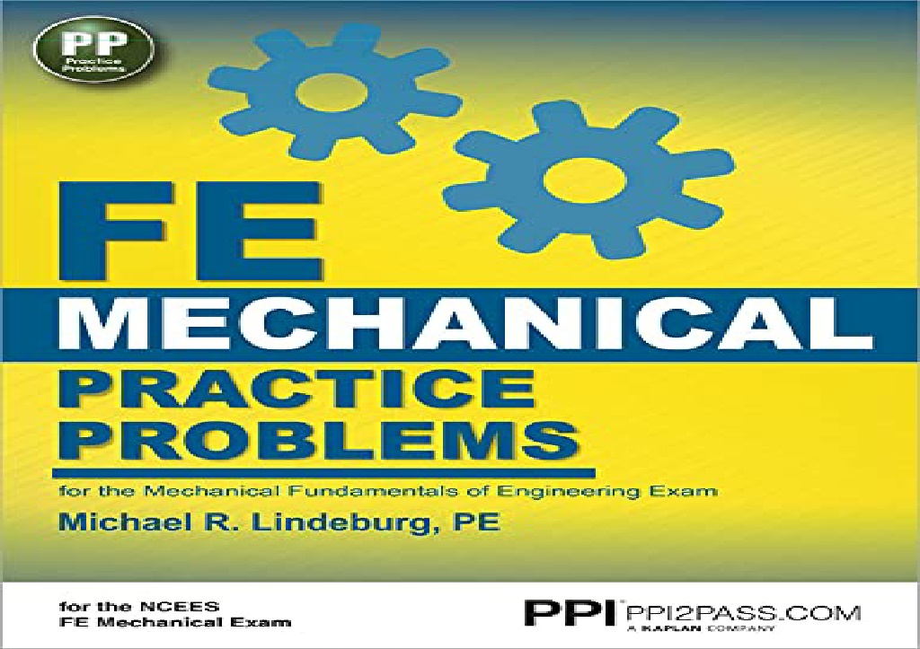 Ppt Read Pdf Ppi Fe Mechanical Practice Problems Comprehensive