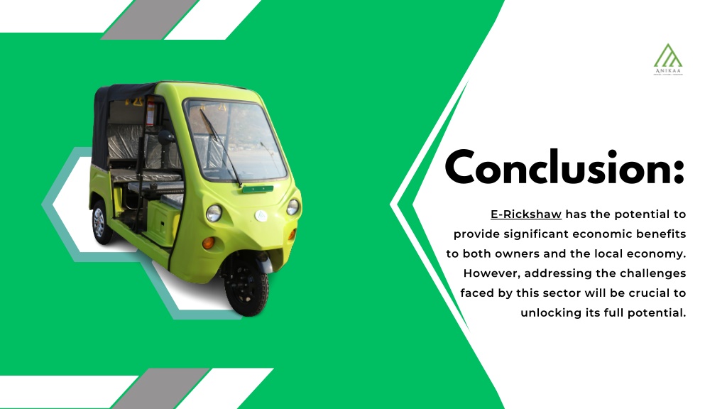 Ppt How E Rickshaw Are Revolutionizing Last Mile Delivery In Urban