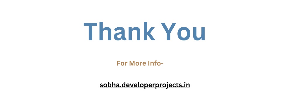 Ppt Sobha Neopolis Panathur Road Bangalore E Brochure Powerpoint