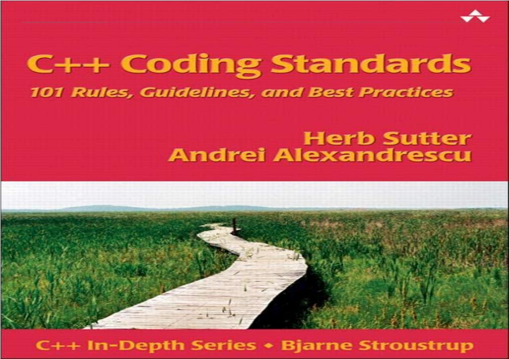 PPT PDF BOOK C Coding Standards 101 Rules Guidelines And Best