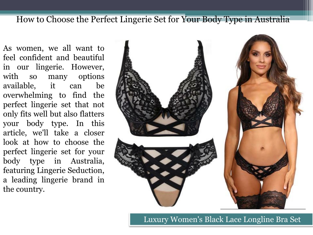 PPT Choose The Perfect Lingerie Set For Your Body Type In Australia