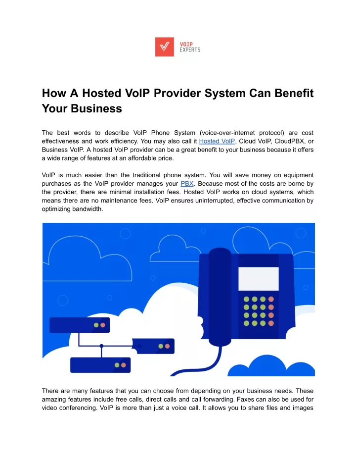 PPT How A Hosted VoIP Provider System Can Benefit Your Business