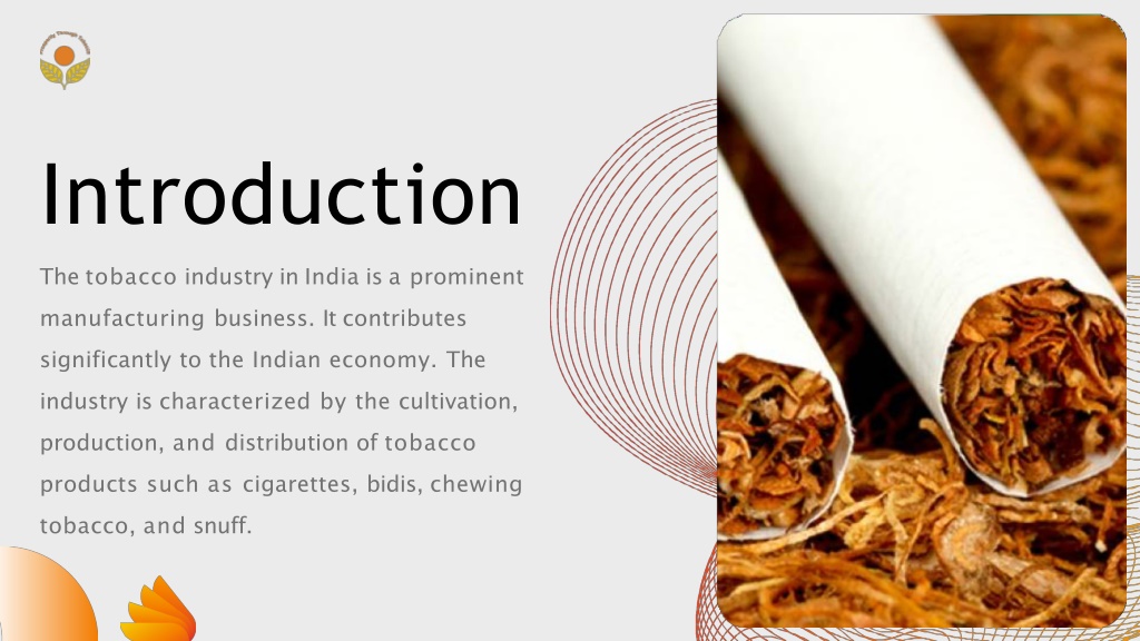 PPT Tobacco Industry In India Is A Growing Business Ideas PowerPoint