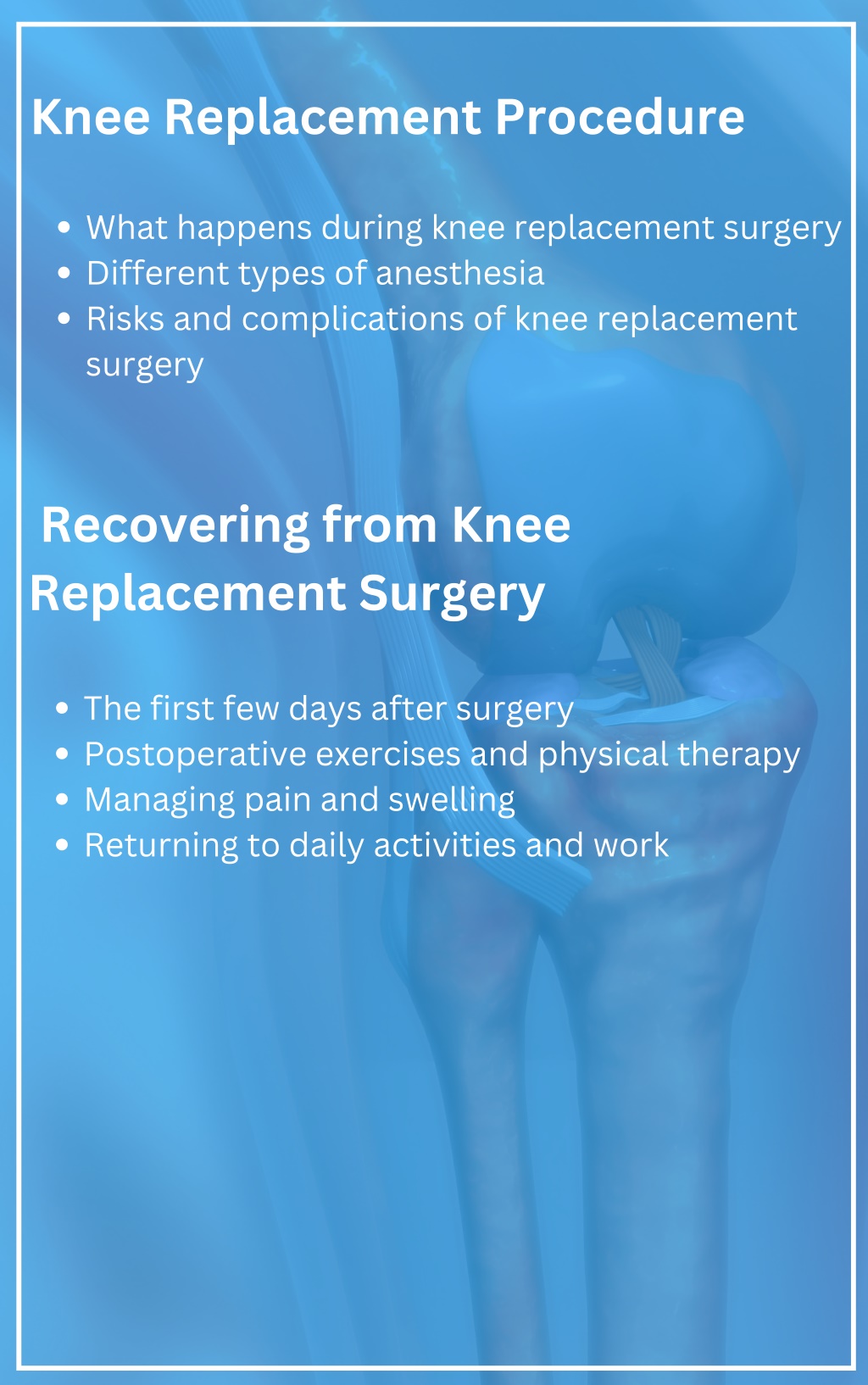 Ppt Knee Replacement Surgery Best Orthopaedic Surgeon In Rr Nagar