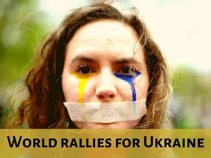 world rallies for ukraine n.