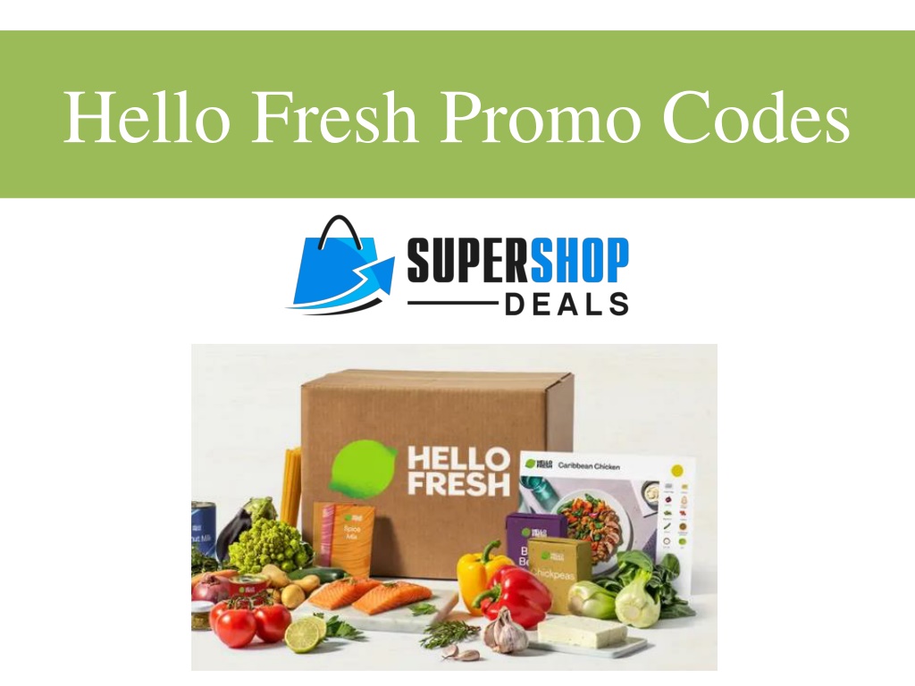 PPT Hello Fresh Promo Codes PowerPoint Presentation, free download