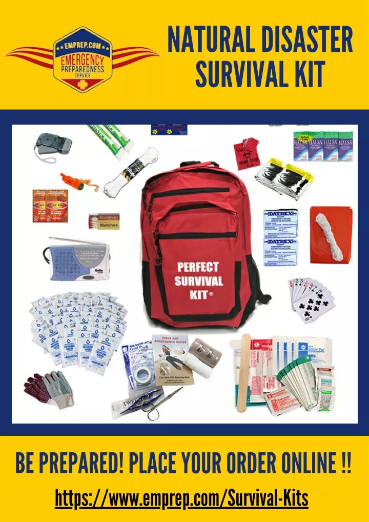 PPT - Natural Disaster Survival Kit | My Prepper Expert PowerPoint ...