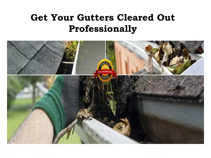 PPT House Gutter Clean Gutter Cleaning Geelong PowerPoint