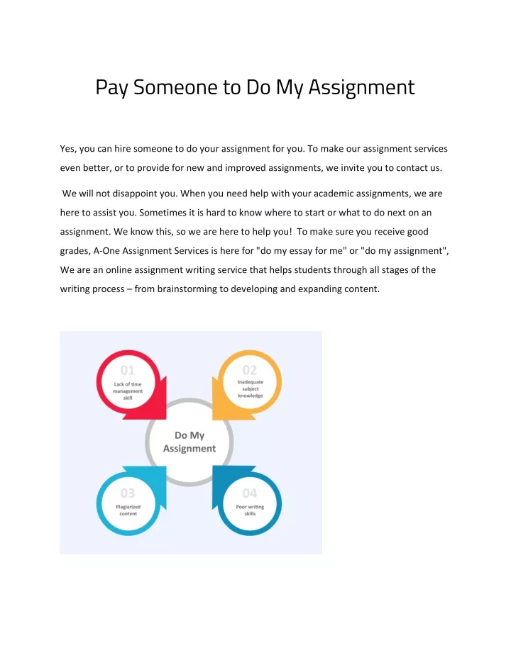 pay someone to do assignment uk