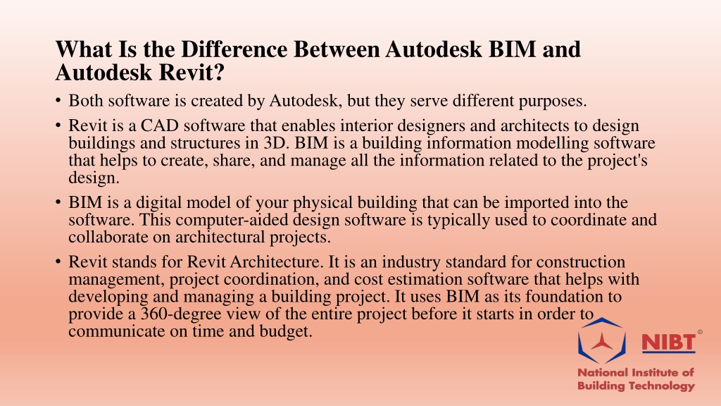 PPT - Understanding The Role Of Autodesk Revit In Architecture ...