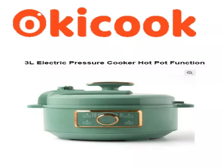 PPT 3L Electric Pressure Cooker PowerPoint Presentation, free