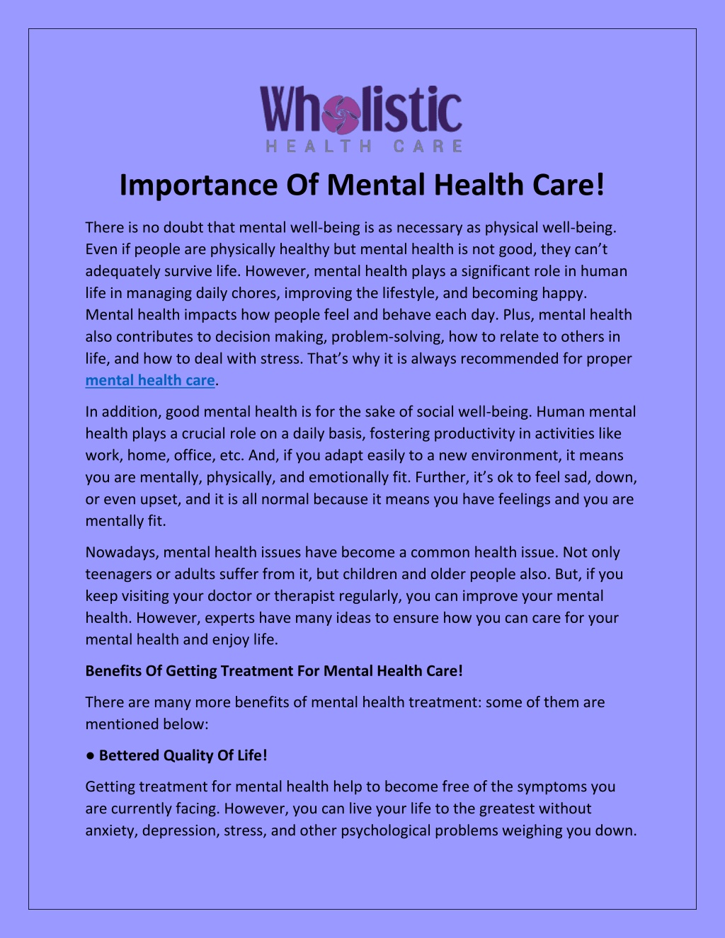 ppt-importance-of-mental-health-care-powerpoint-presentation-free