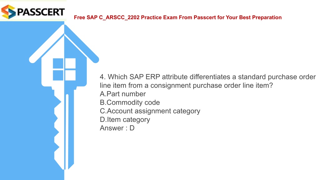 Official C-ARSCC-2302 Practice Test