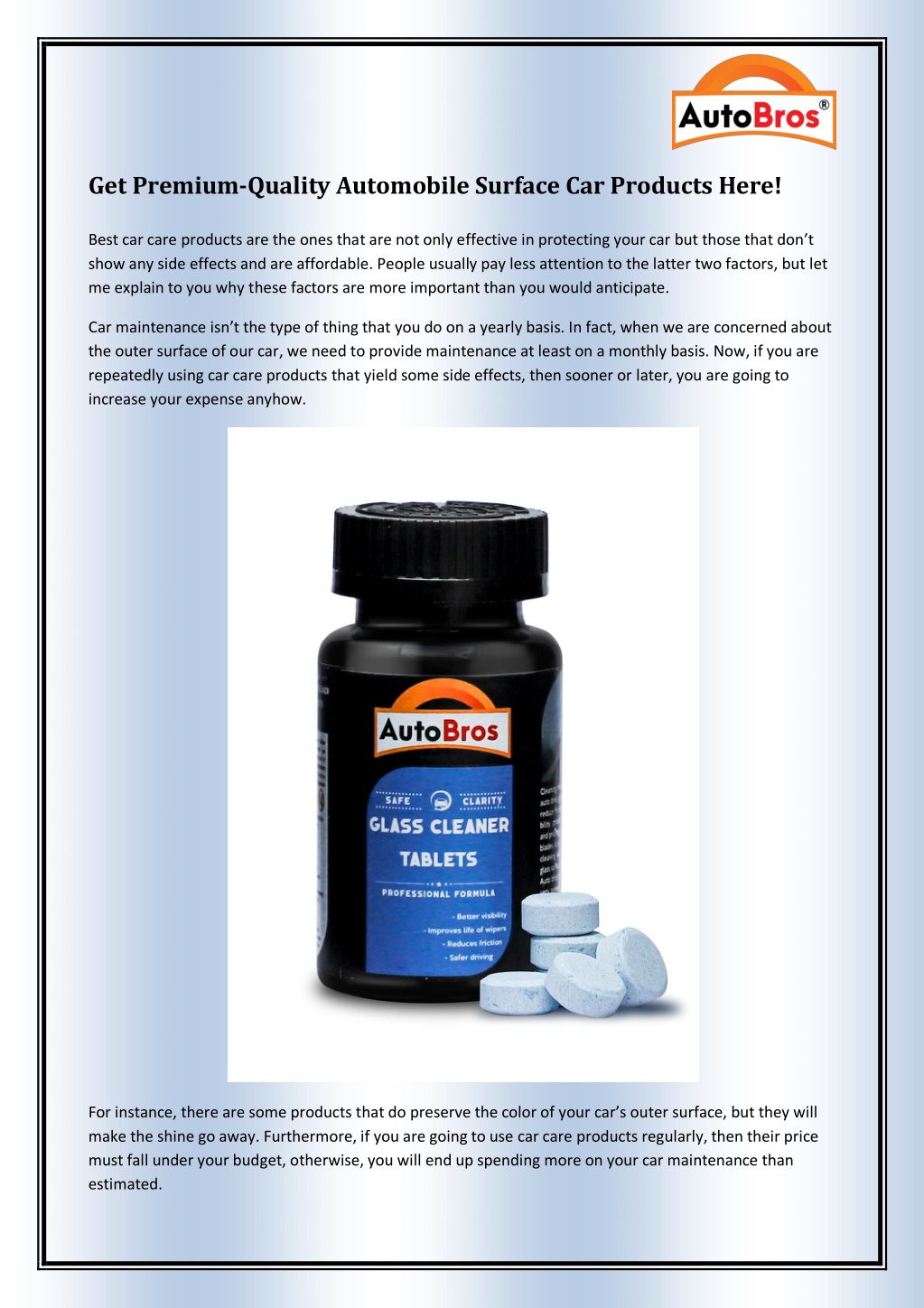 PPT Best car care products in India PowerPoint Presentation, free